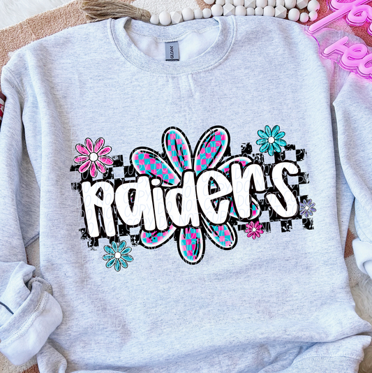 Raiders (checker flower mascots)