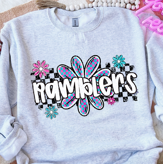 Ramblers (checker flower mascots)