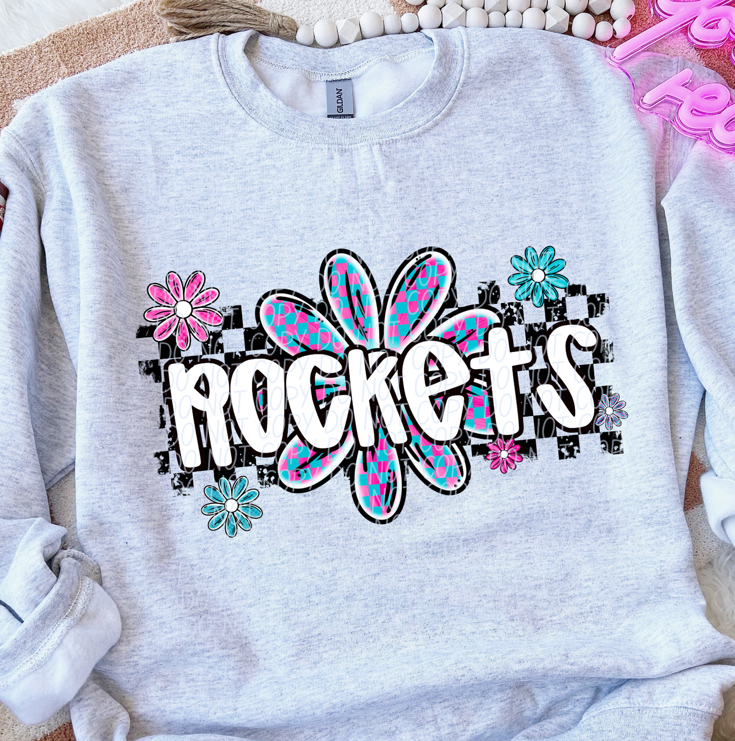 Rockets (checker flower mascots)