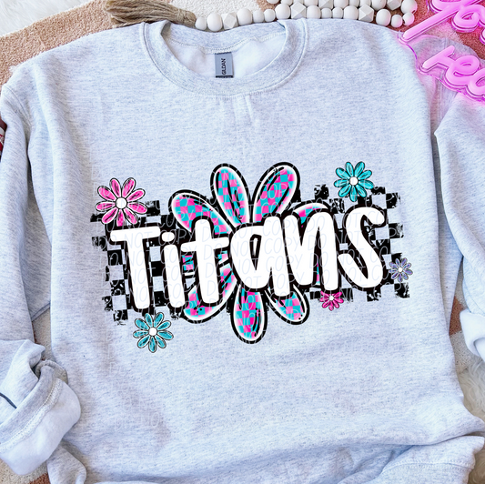 Titans (checker flower mascots)