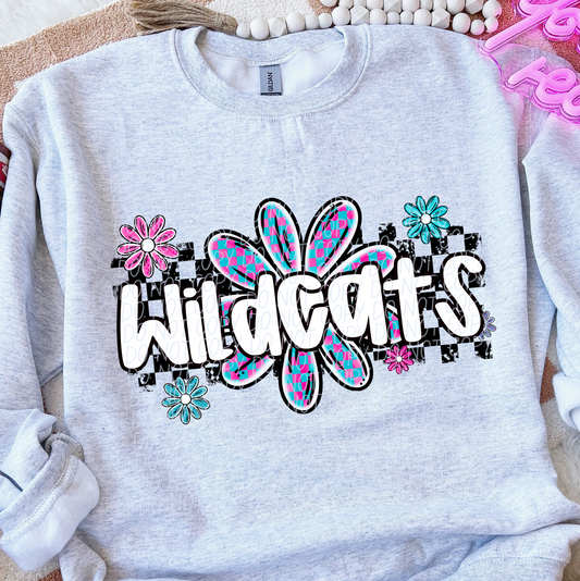 Wildcats (checker flower mascots)