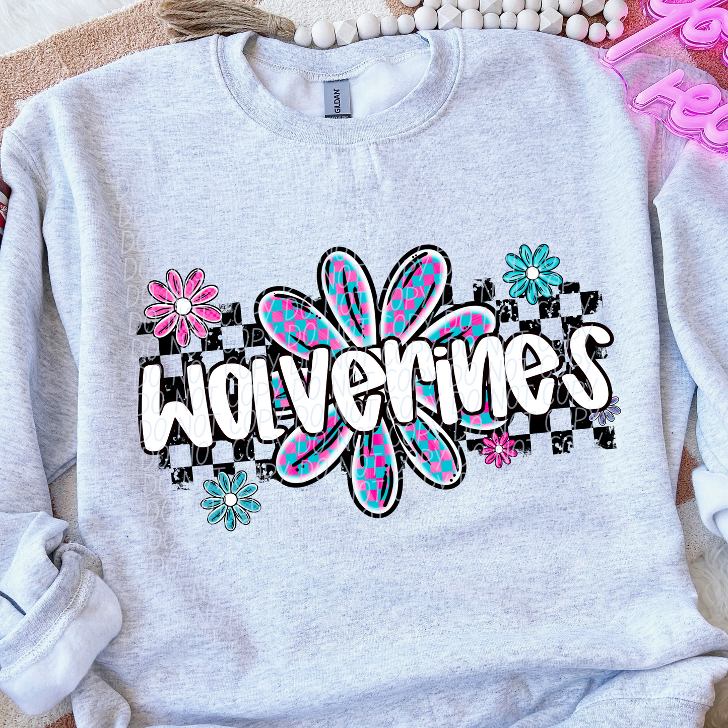 Wolverines (checker flower mascots)