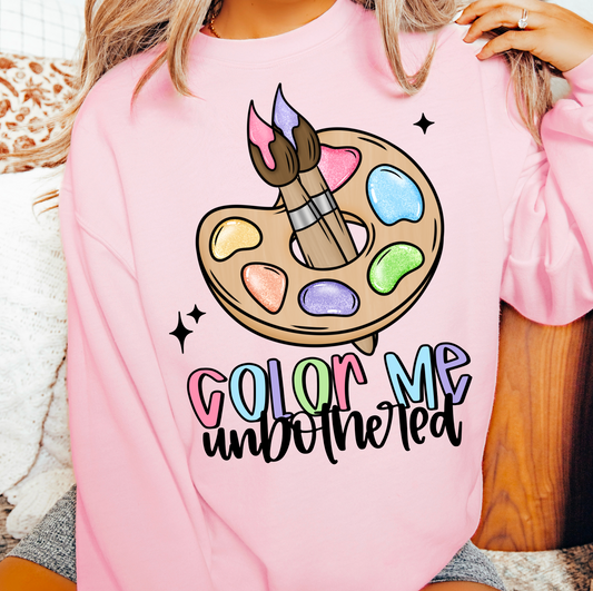 Color me unbothered
