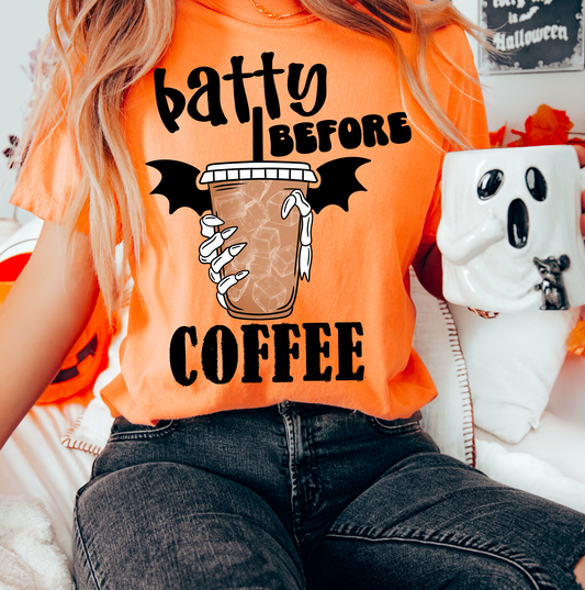 Batty before coffee
