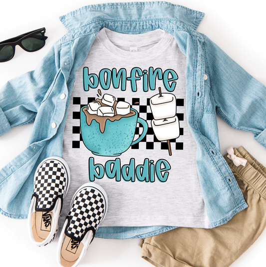Bonfire Baddie (black checkered)