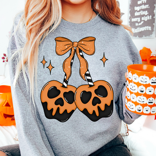 Orange Candy Apples