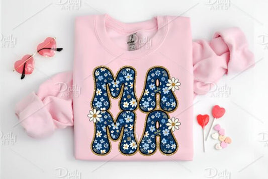 Floral Mama DTF Transfer