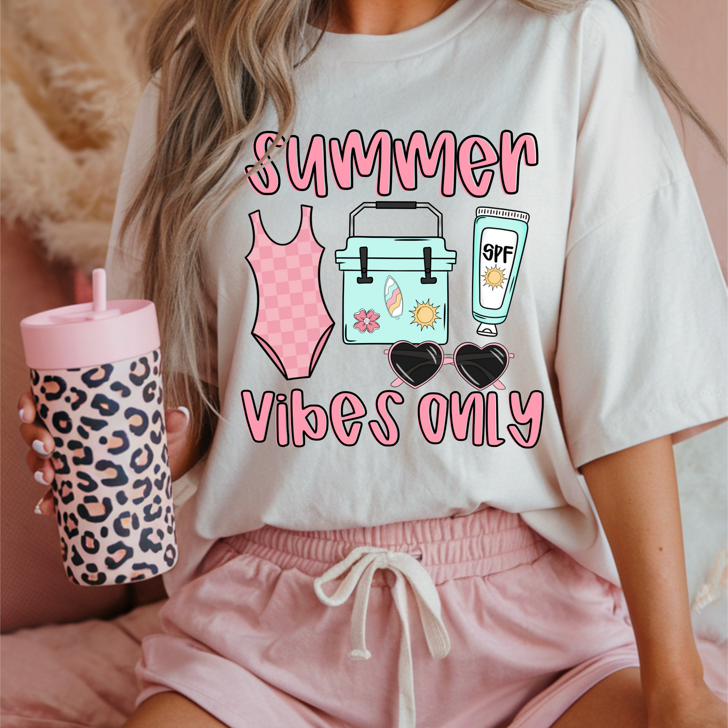 Summer vibes only (pink)