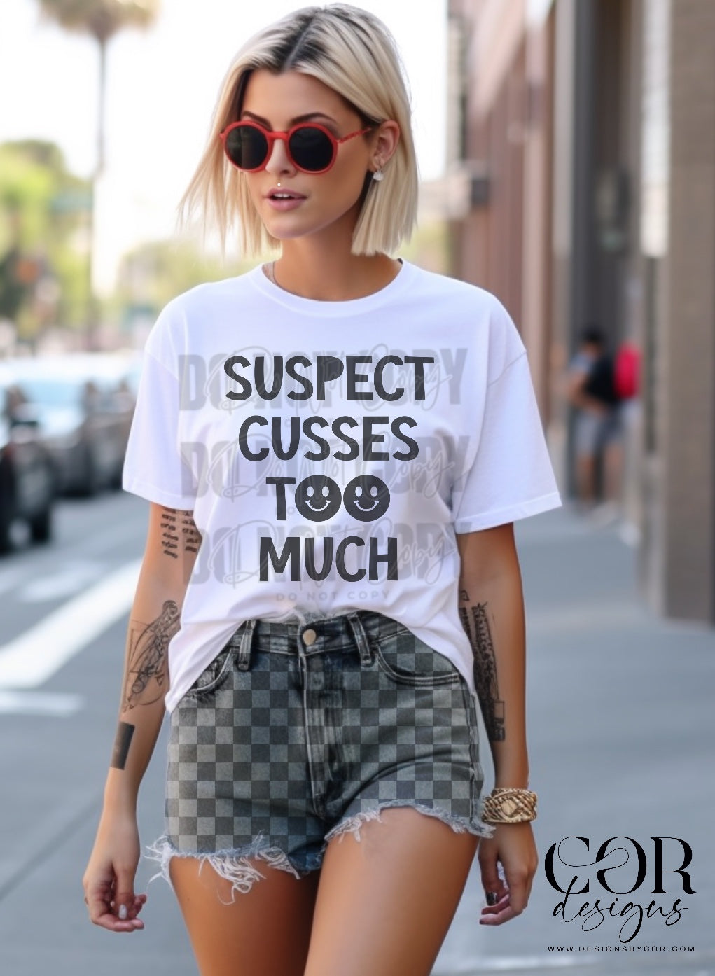 Suspect cusses to much