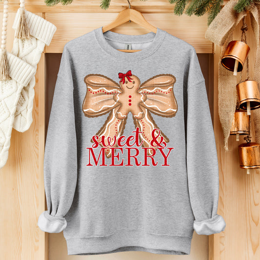 Sweet & MerryGingerbread Bow