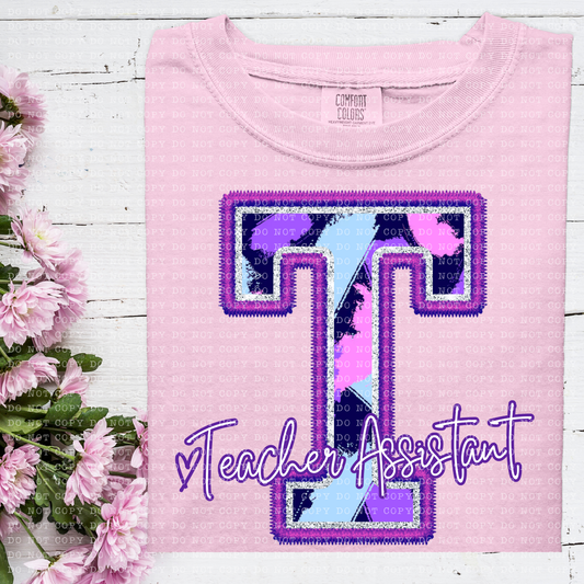 Teacher Assistant (Perfectly Purple)