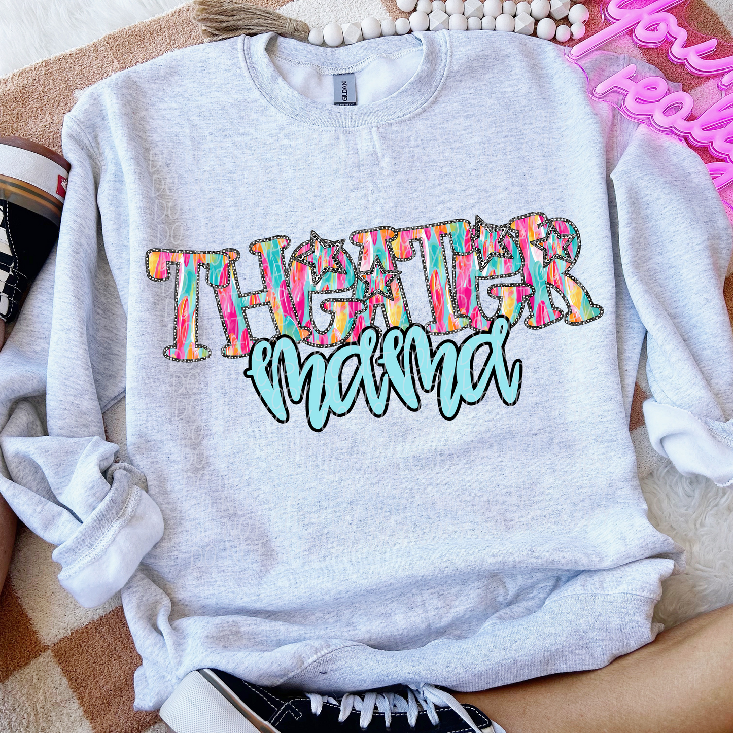 Theater Mama - Bright Adult Tee