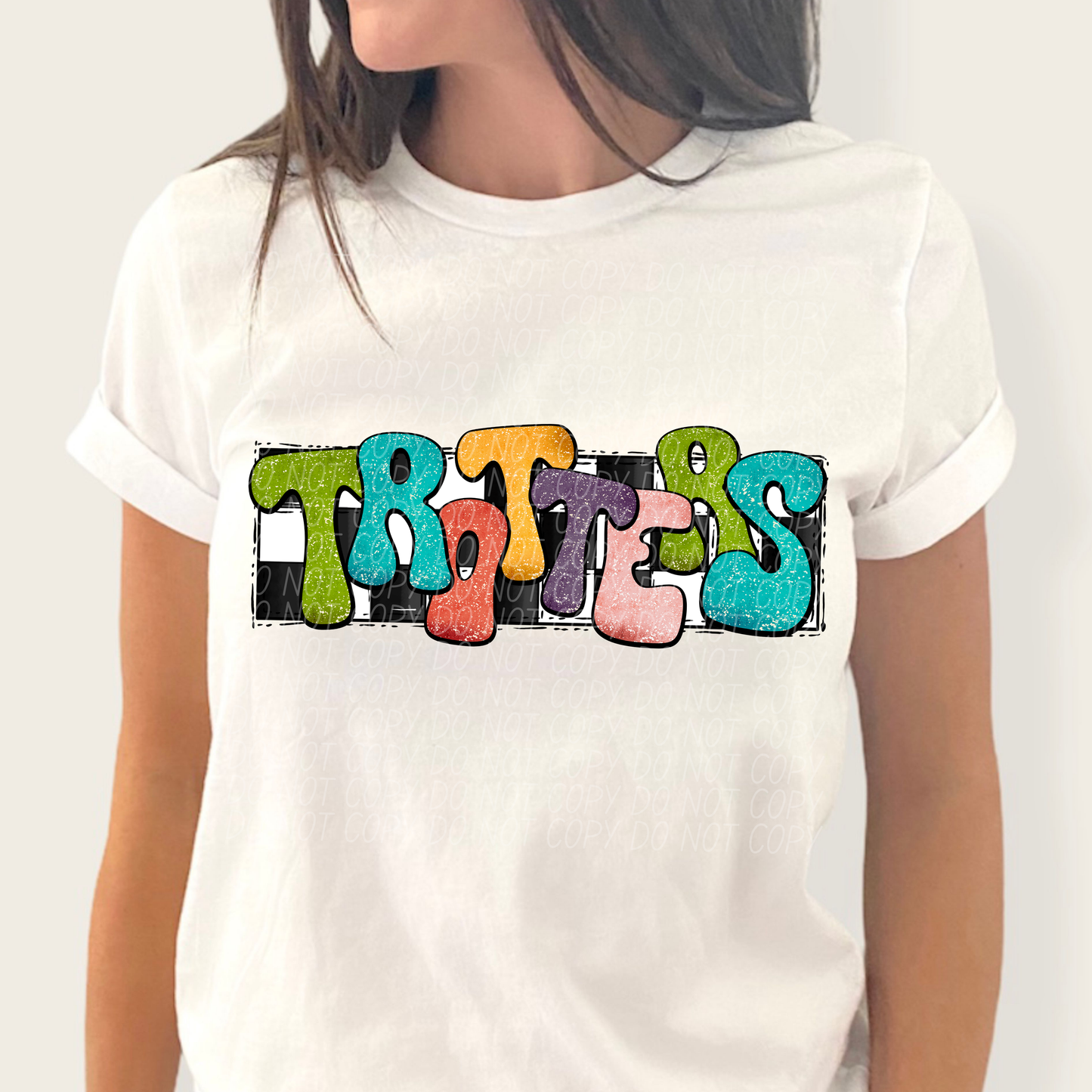 Trotters (retro rainbow)