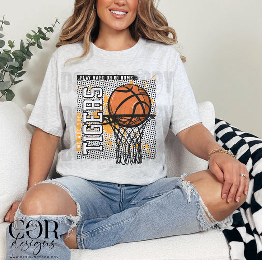 Tigers Basketball (black)