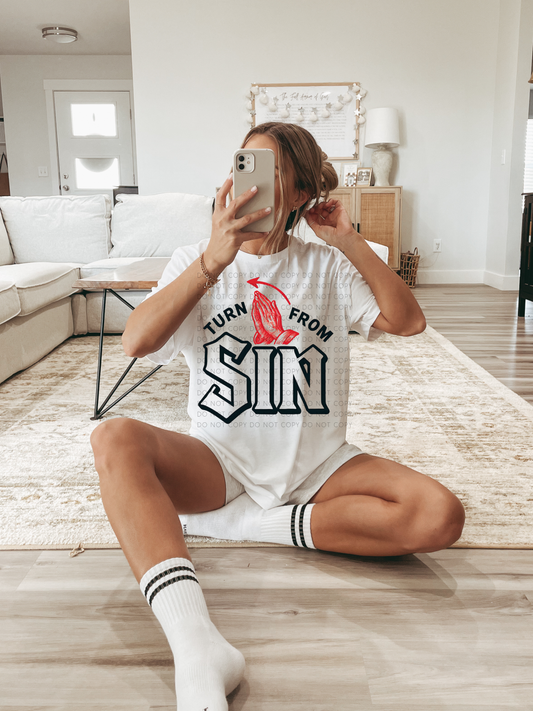 Turn from sin