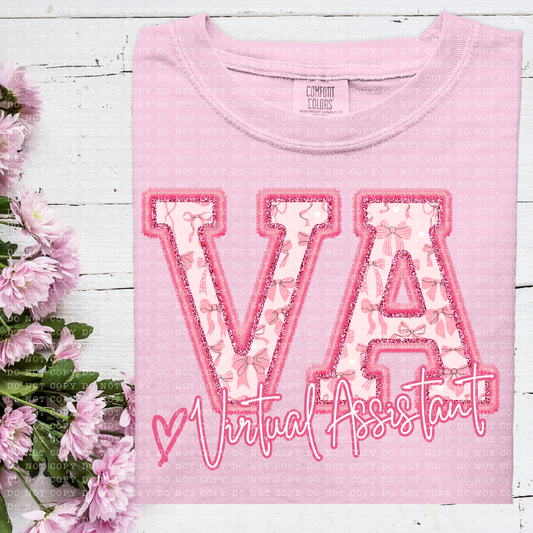 Pink Coquette Virtual Assistant