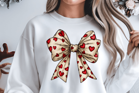 Valentine Coquette Bow DTF