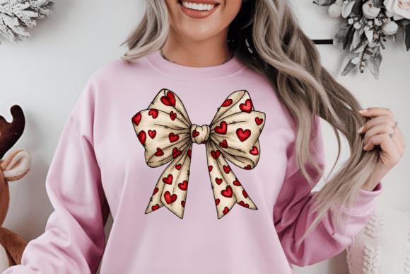 Valentine Coquette Bow DTF