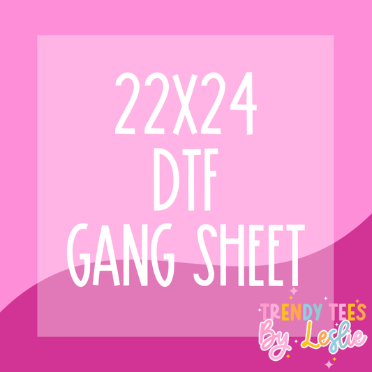 22x24 Custom Gang Sheet
