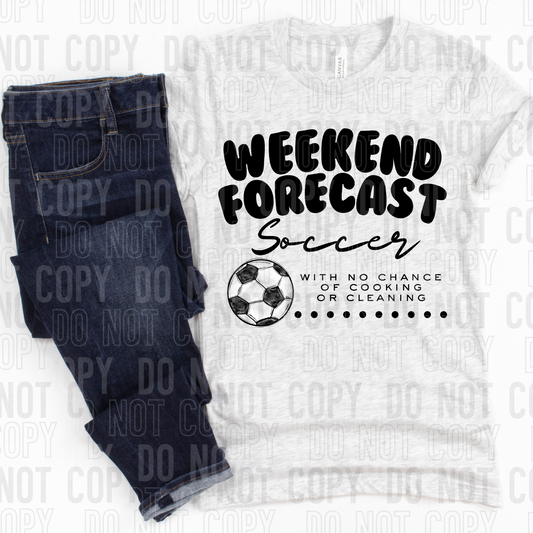 Weekend forecast - soccer