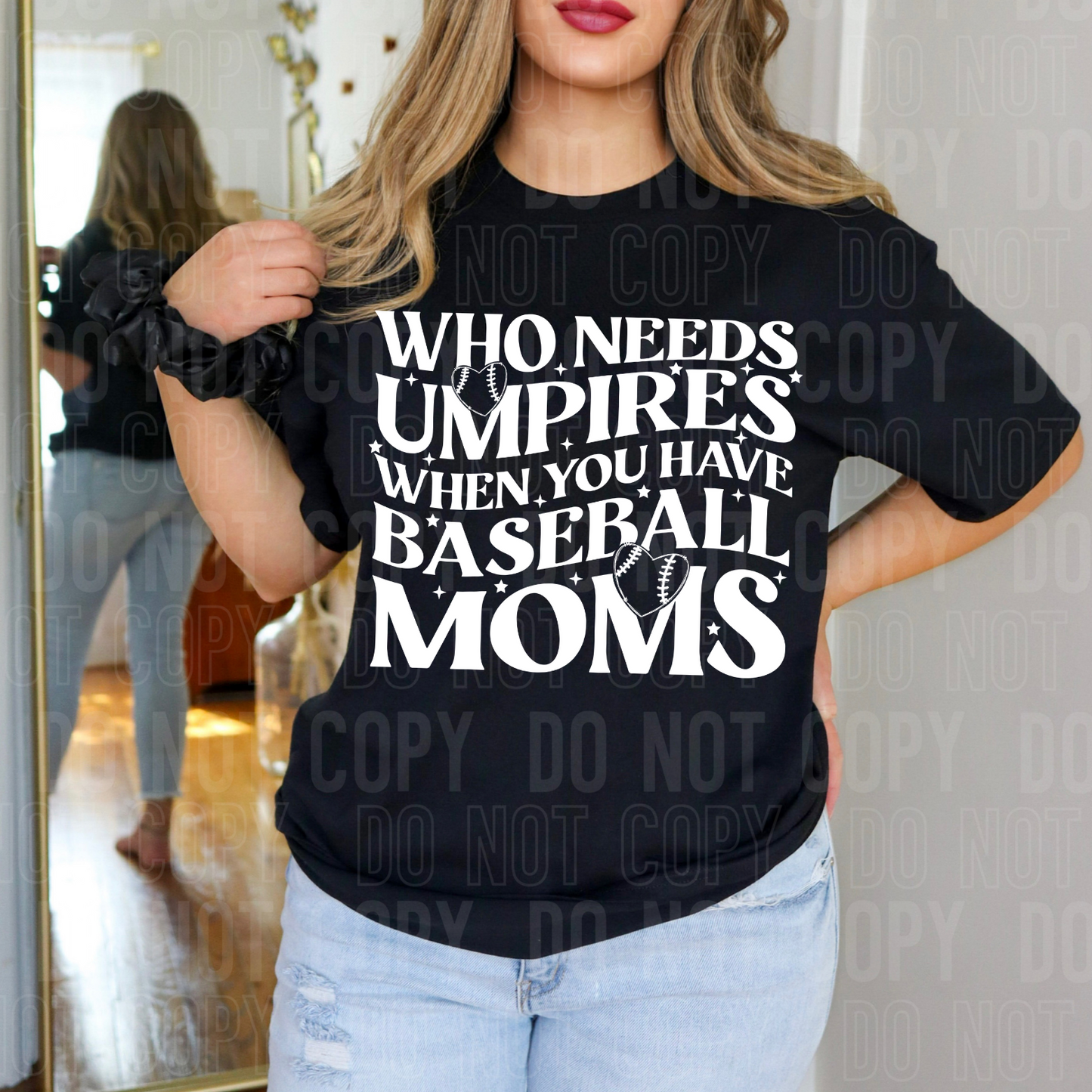 Who needs umpires when you have baseball moms (white)