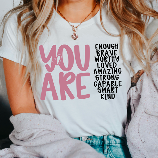 You are (black)