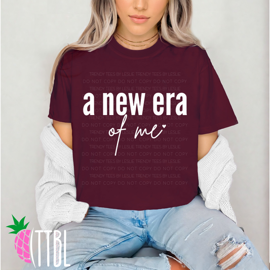 A new era of me (white)