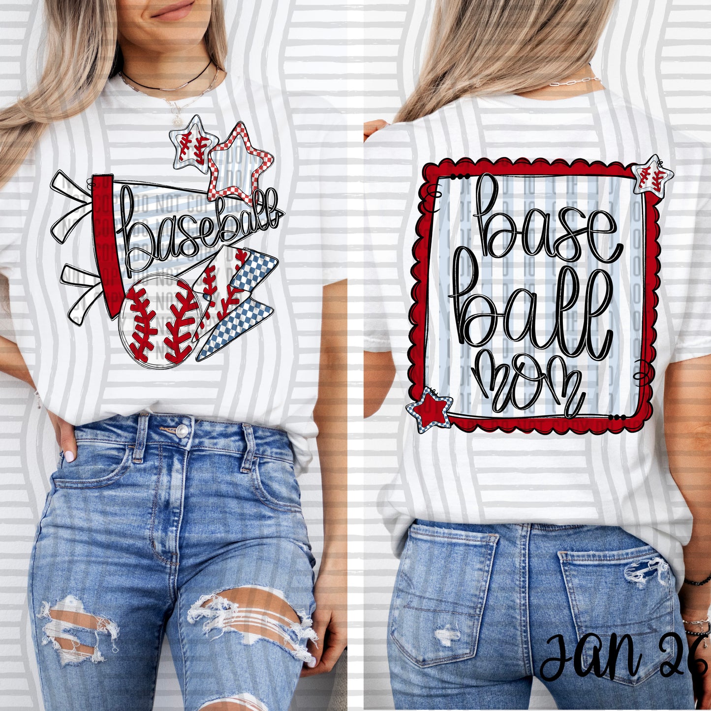 Swing Batter Batter Swing DTF Transfer (front)