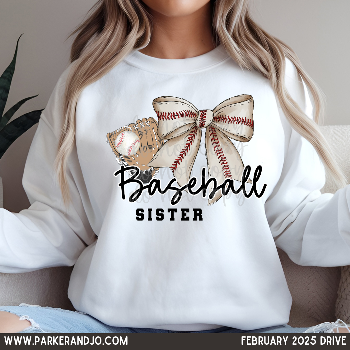 Baseball Sister DTF Transfer