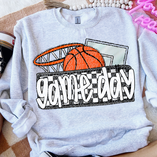 Game Day Basketball (white)
