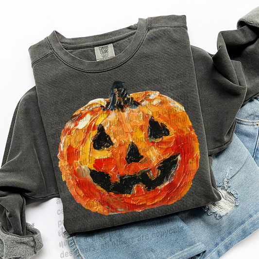 Brushstroke Pumpkin