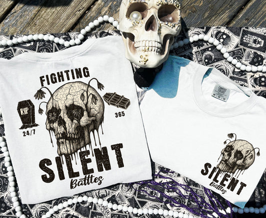 Fighting silent battles (front)