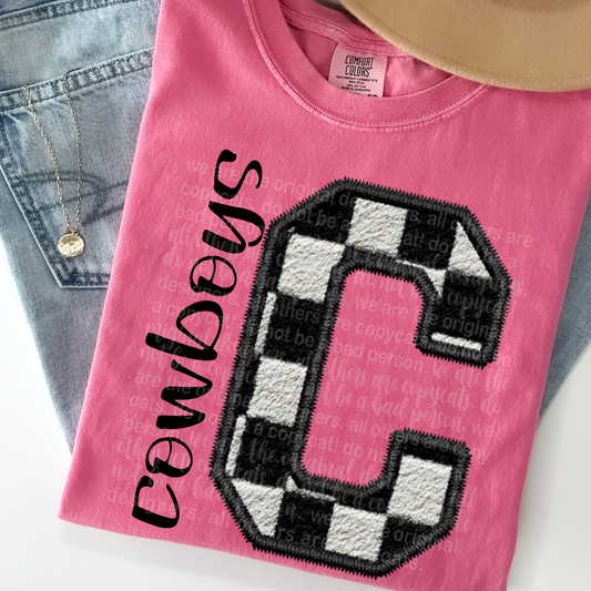 Cowboys (fuzzy checkered)