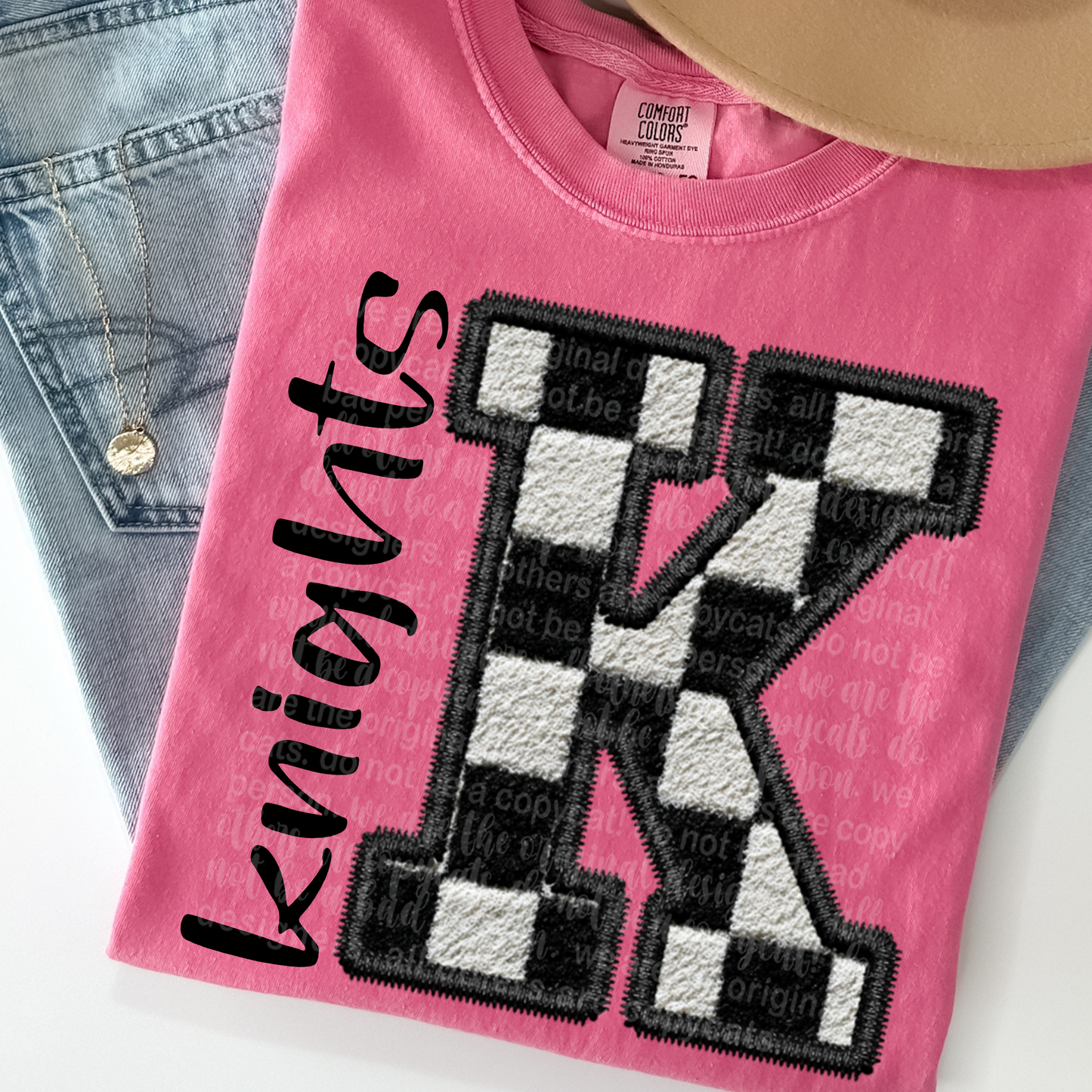 Knights (fuzzy checkered)