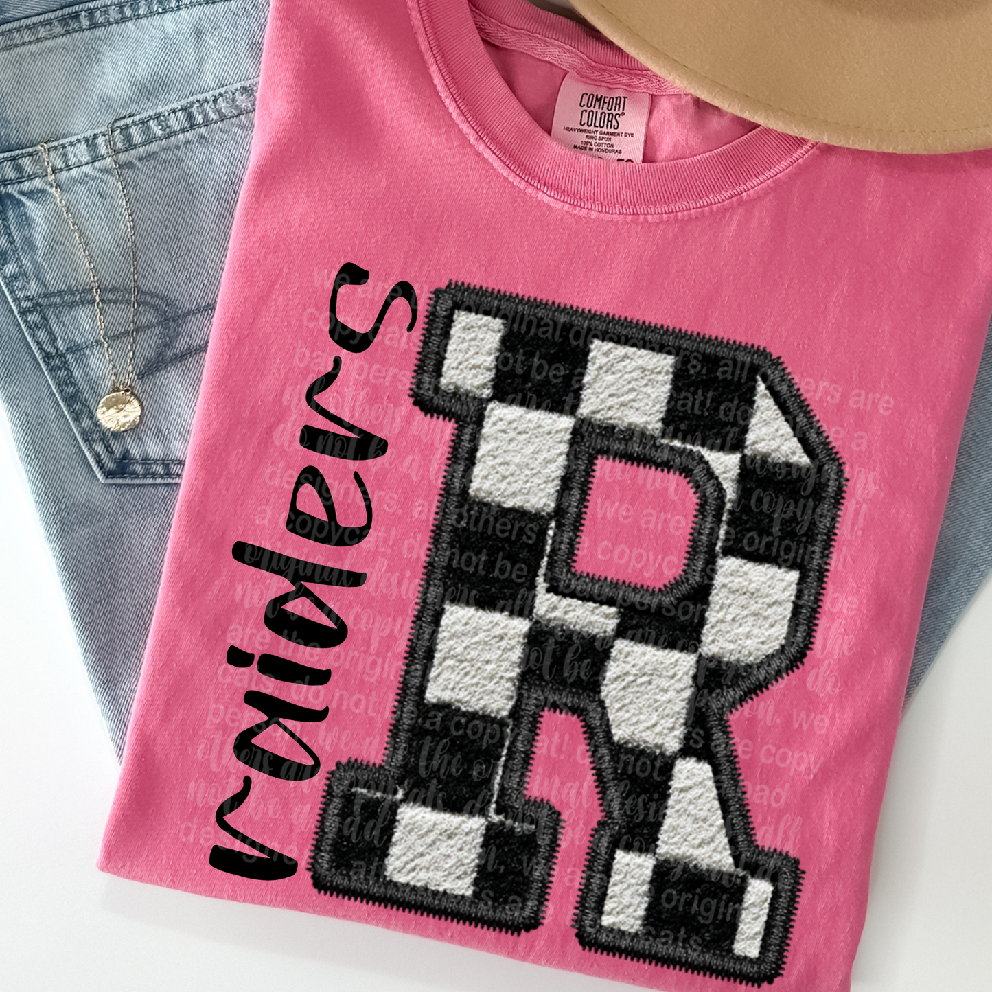 Raiders (fuzzy checkered)