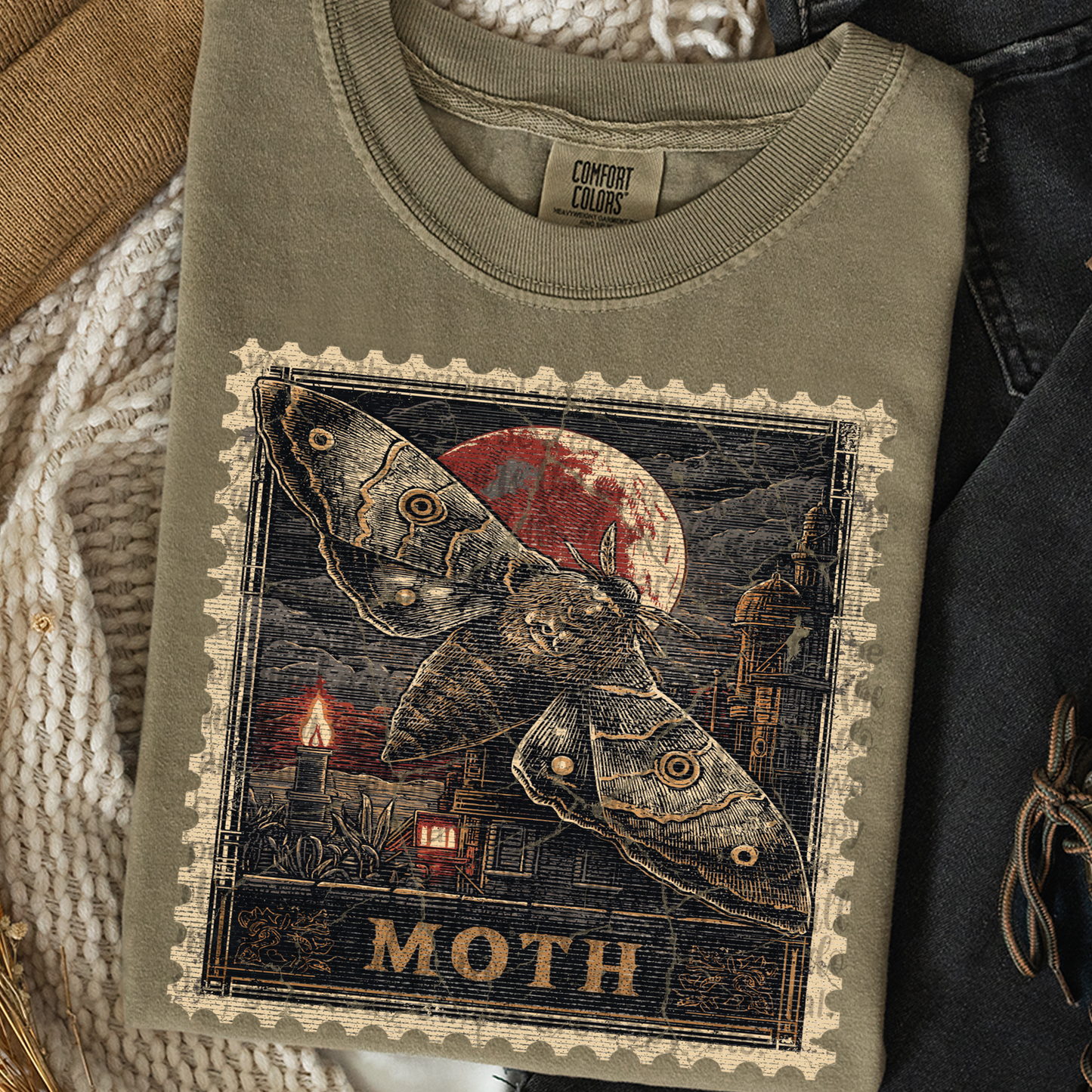 Moth Stamp