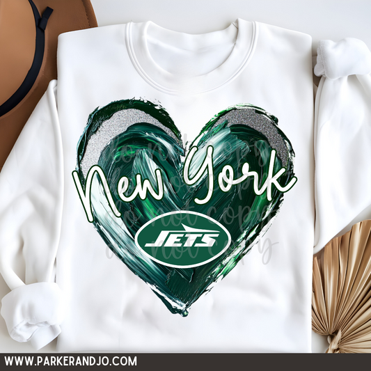 New York Jets Heart