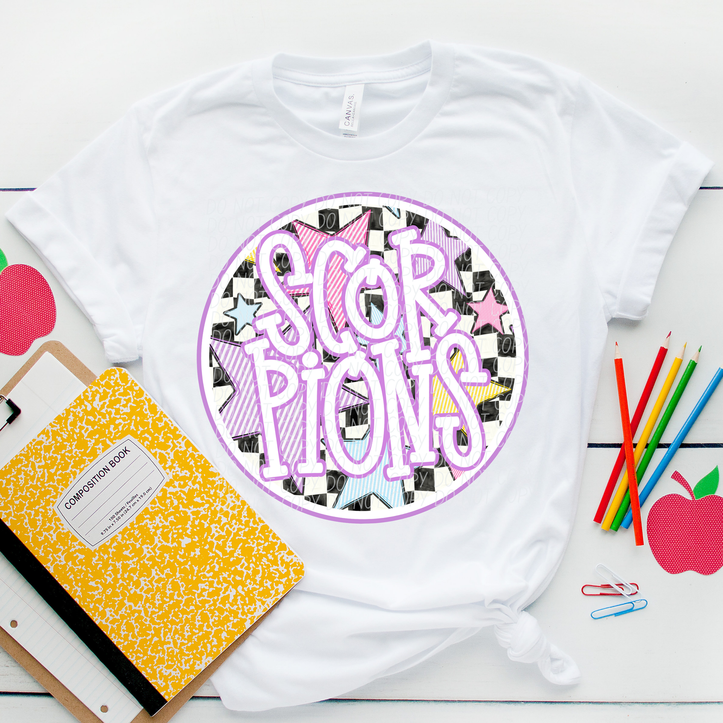 Scorpions (purple stars mascots)