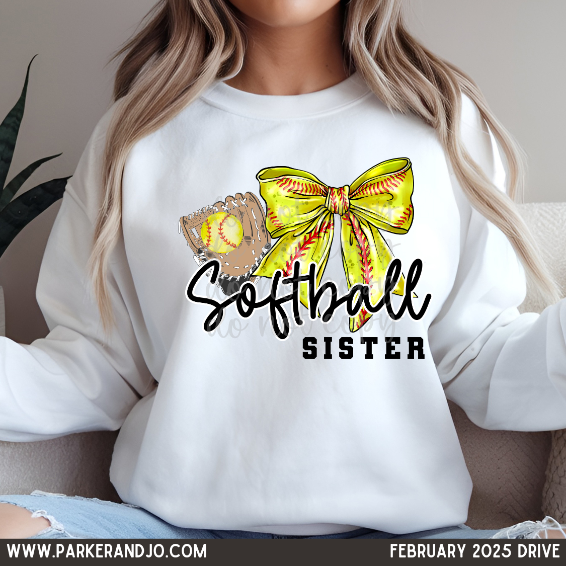 Softball Sister DTF Transfer