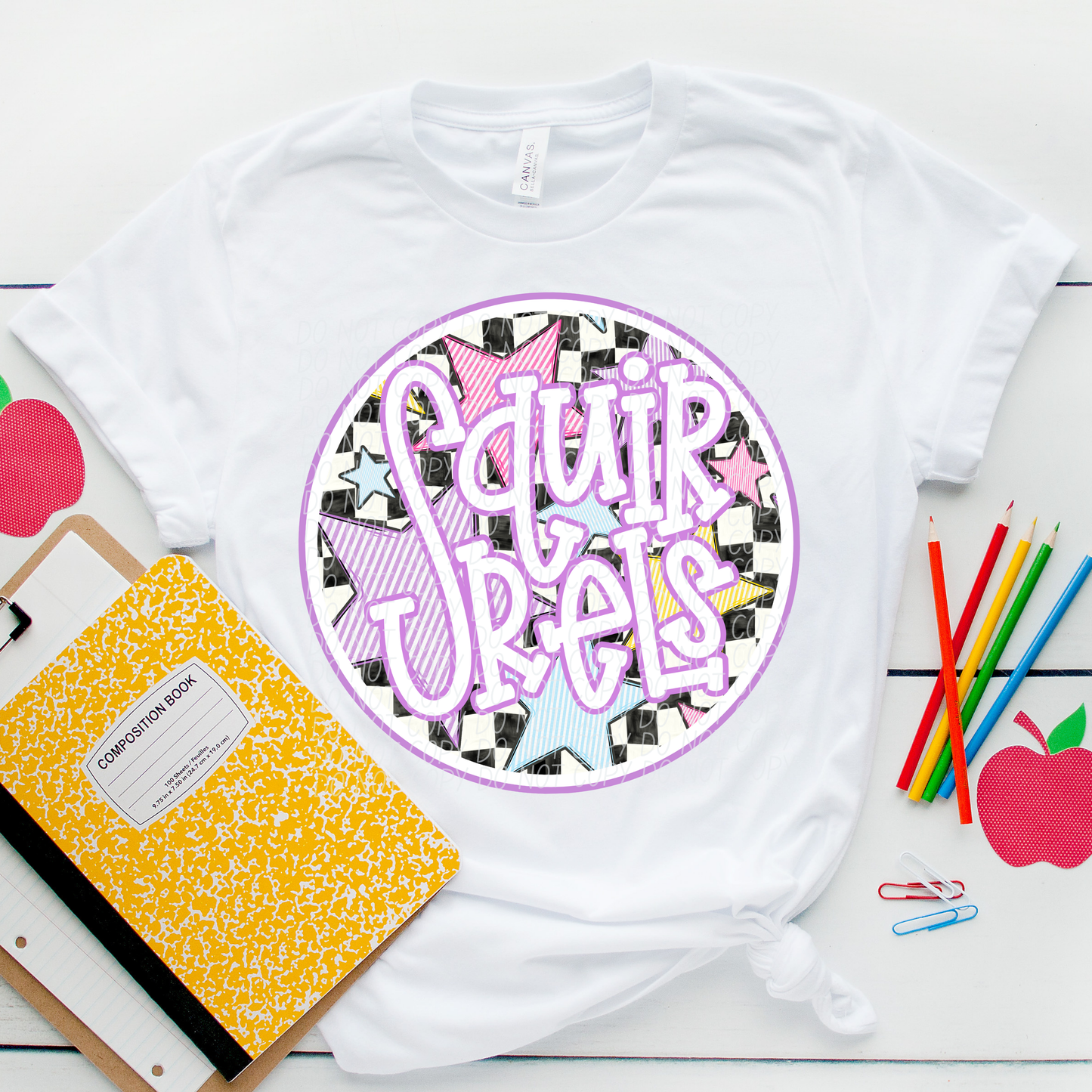 Squirrels (purple stars mascots)