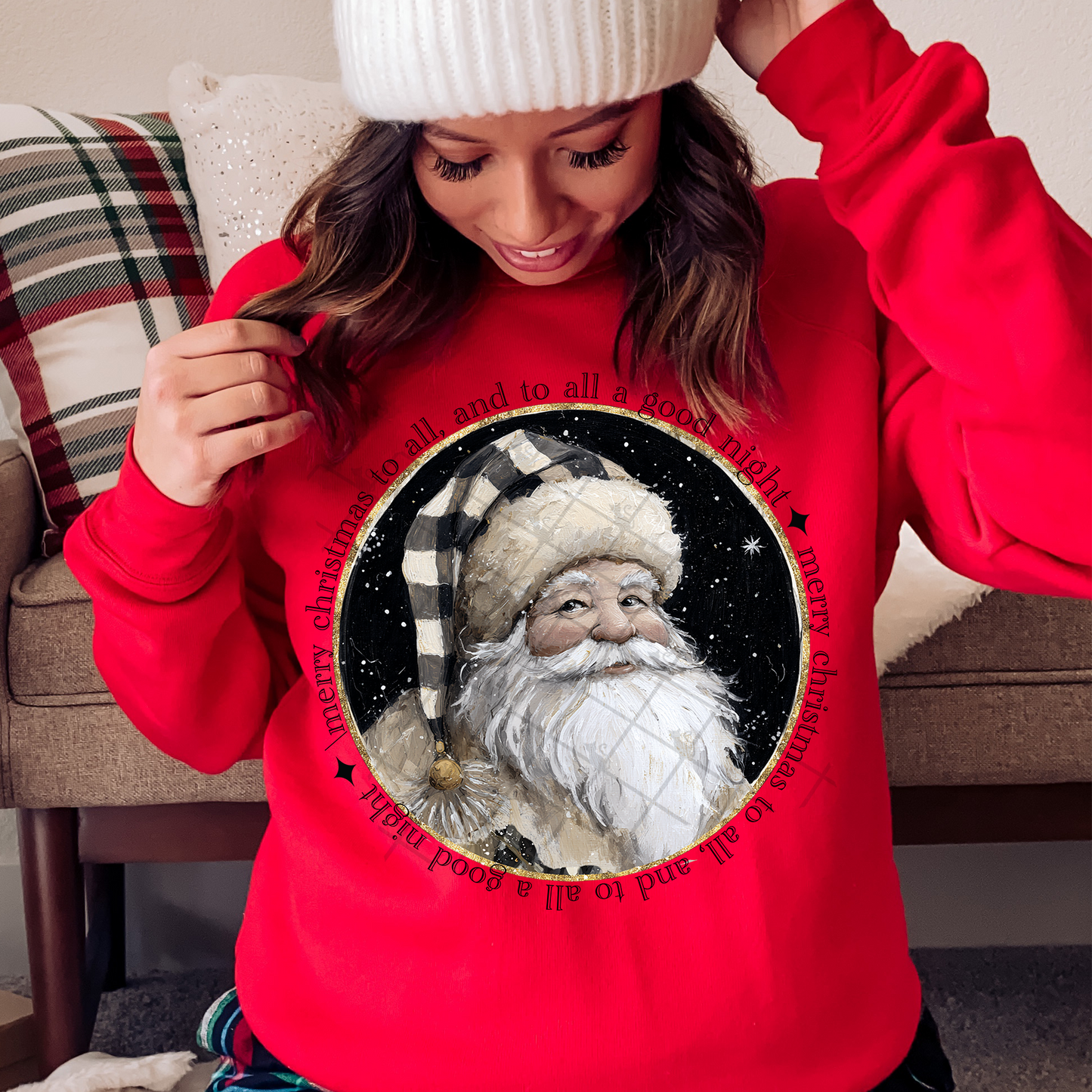 Vintage Santa Merry Christmas