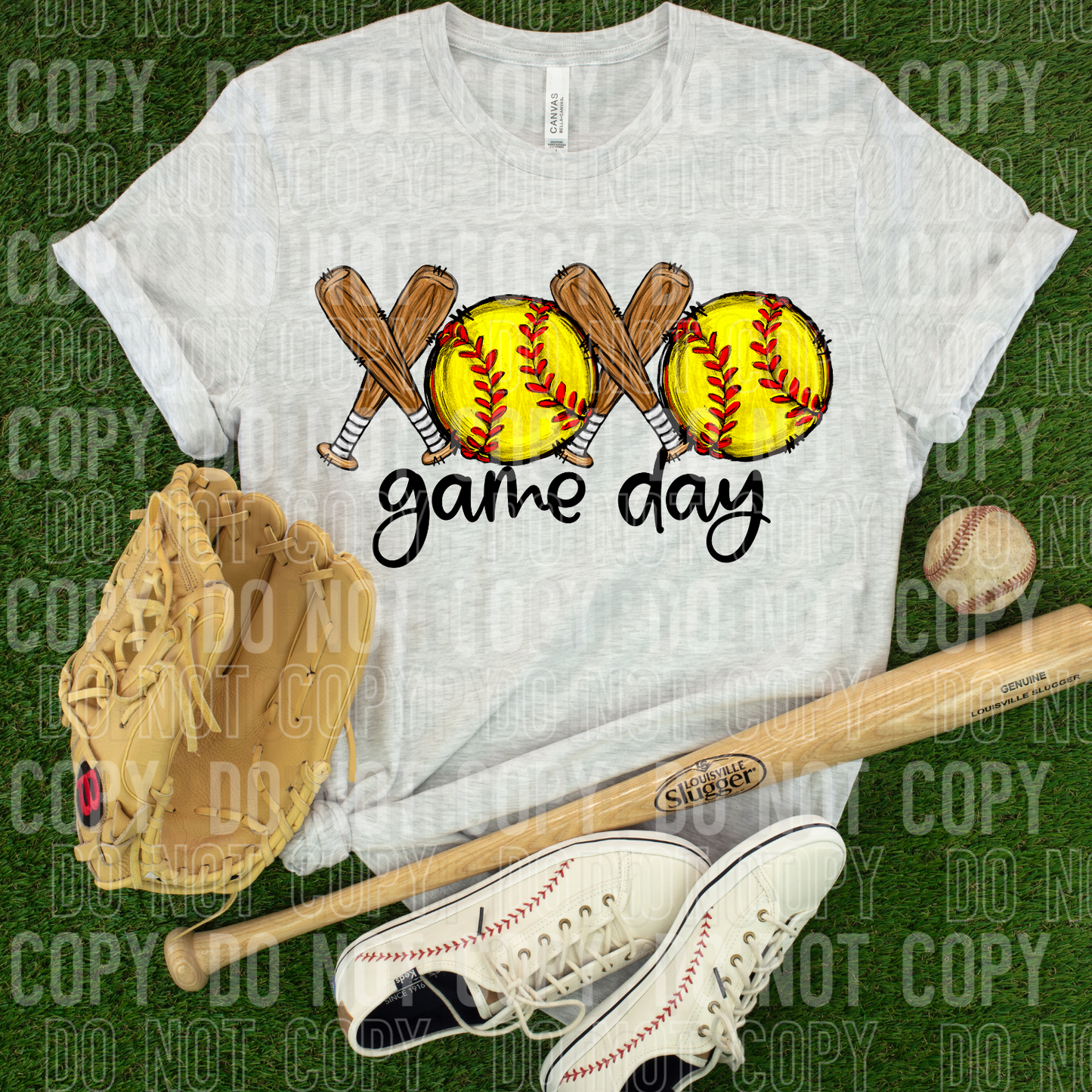 Xoxo softball game day
