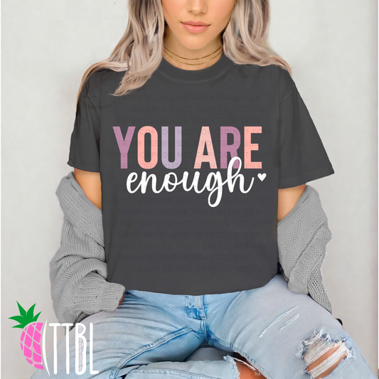 You are enough (white)