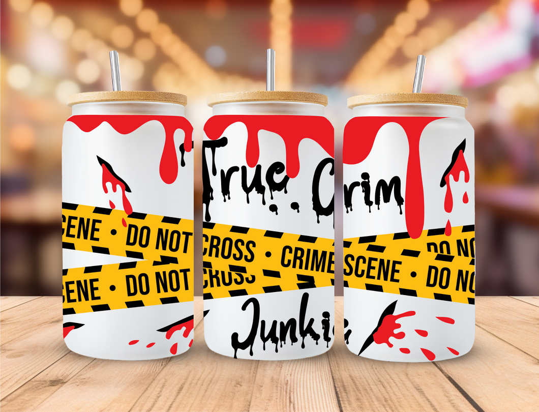 True crime junkie - UV Libby Wrap