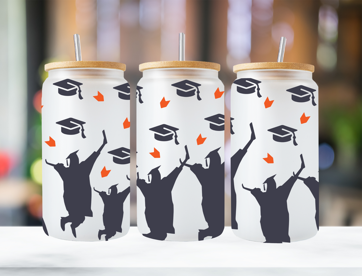 Cap and gown - UV Libby Wrap