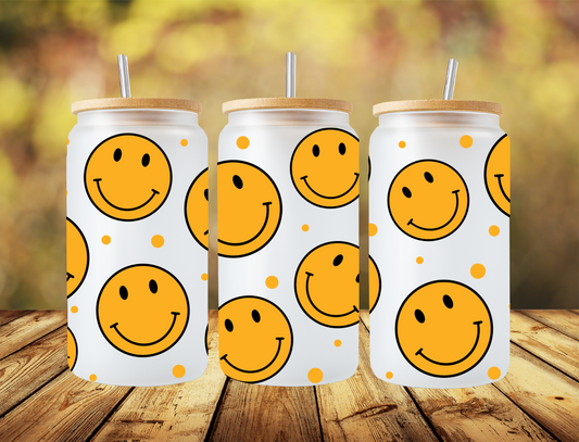 Smileys and dots - UV Libby Wrap