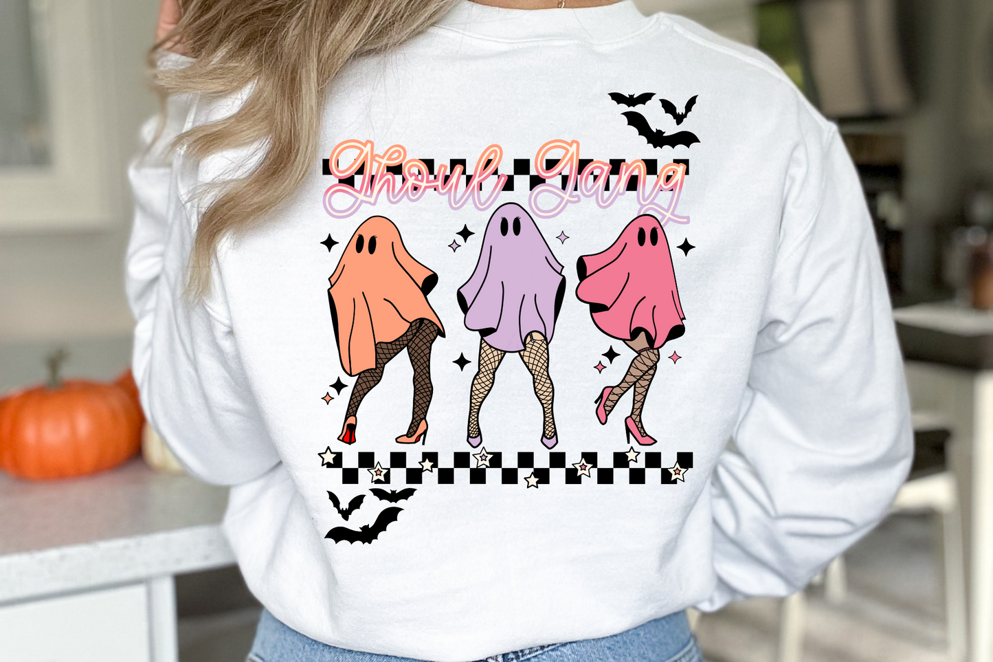 Ghoul gang colored ghosts