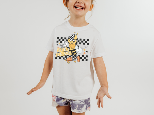 The bee's knee's black checkered