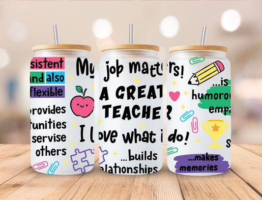 A great teacher - UV Libby Wrap