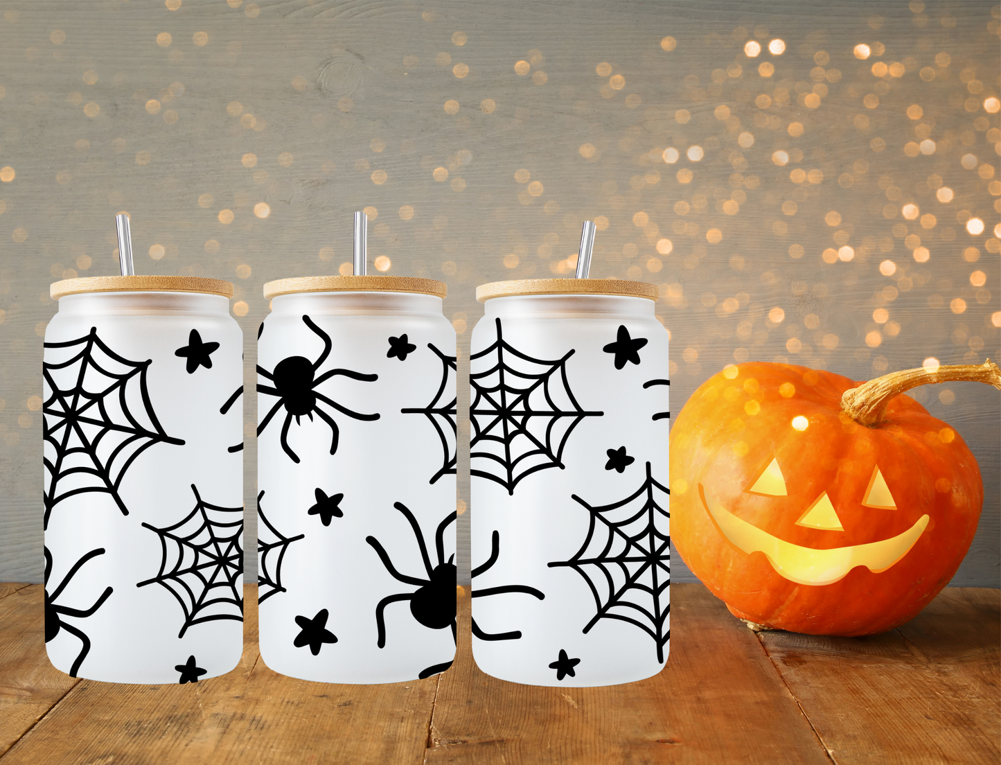 Spiders and spider webs - UV Libby Wrap